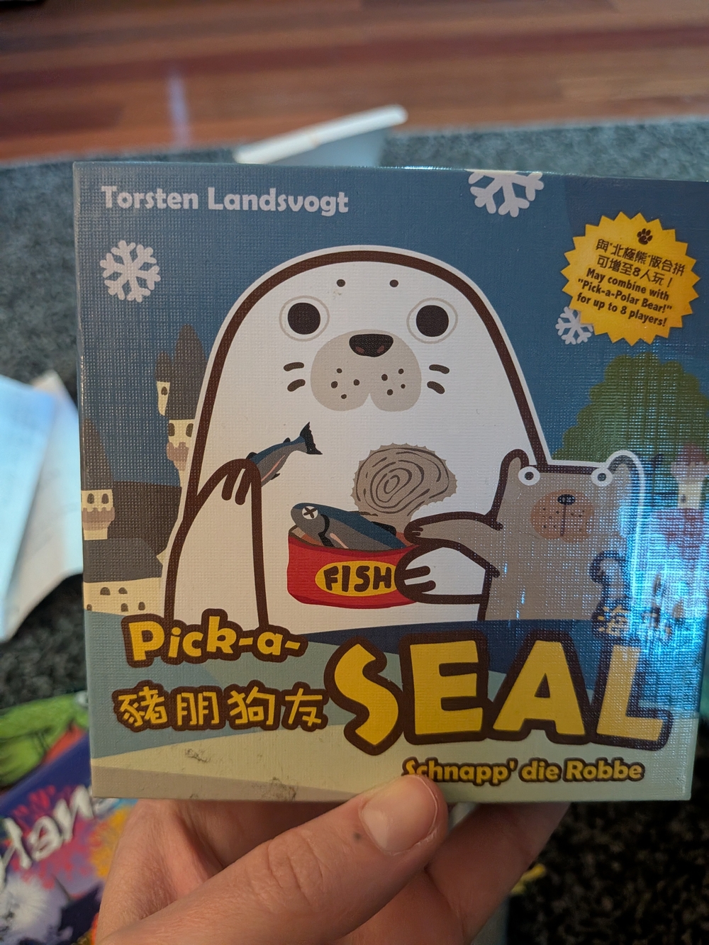 Pick-a-Seal Board Game